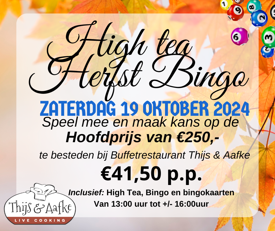 herfst bingo